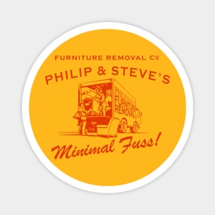 Philip & Steve's Furniture Removal Co. (red) Magnet